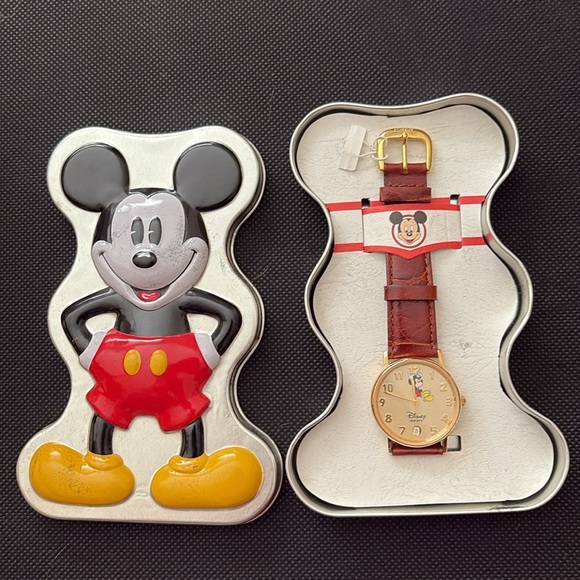 Disney Time Works Accessories - New Disney Time Works Exclusive Vintage Mikey Mouse Watch
